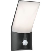 LED-ulkoseinävalaisin liiketunnistimella Paulmann Adya, IP44, 12x12.8cm, 3000K, antrasiitti