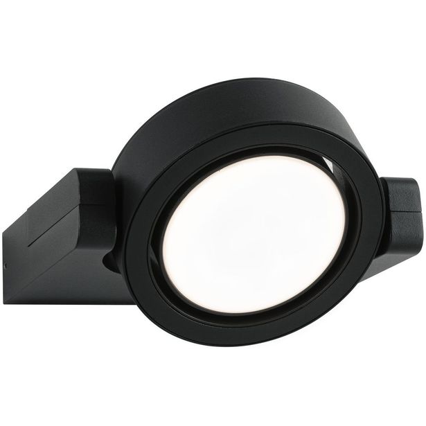 LED-ulkoseinävalaisin Paulmann Swivea, IP44, 18.3x20.6cm, 3000K, antrasiitti