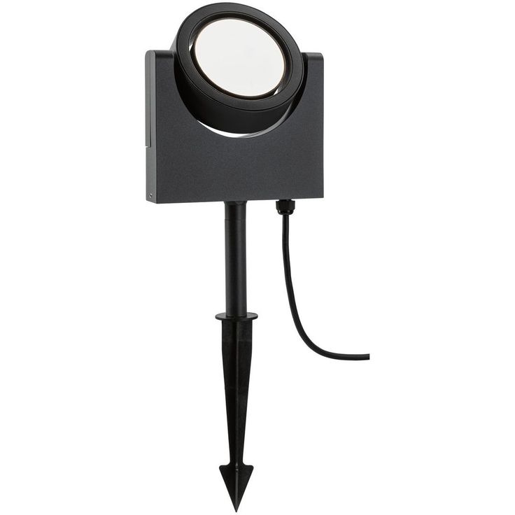 LED-puutarhaspotti Paulmann Swivea, IP44, 18.3x4.6cm, 3000K, antrasiitti