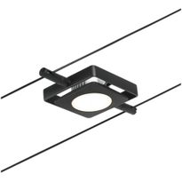 Vaijerivalaisin Paulmann CorDuo MacLED, 250lm, 4.5W, 3000K, 12V, mattamusta