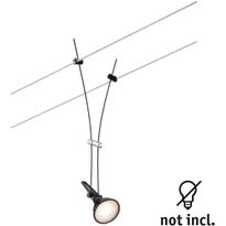 Vaijerivalaisin Paulmann CorDuo Comet, GU5.3, 12V, himmennettävä, eri värejä