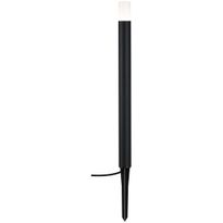 LED-pollarivalaisin Paulmann Plug &amp; Shine Flarea, IP65, 3000K, musta, eri kokoja