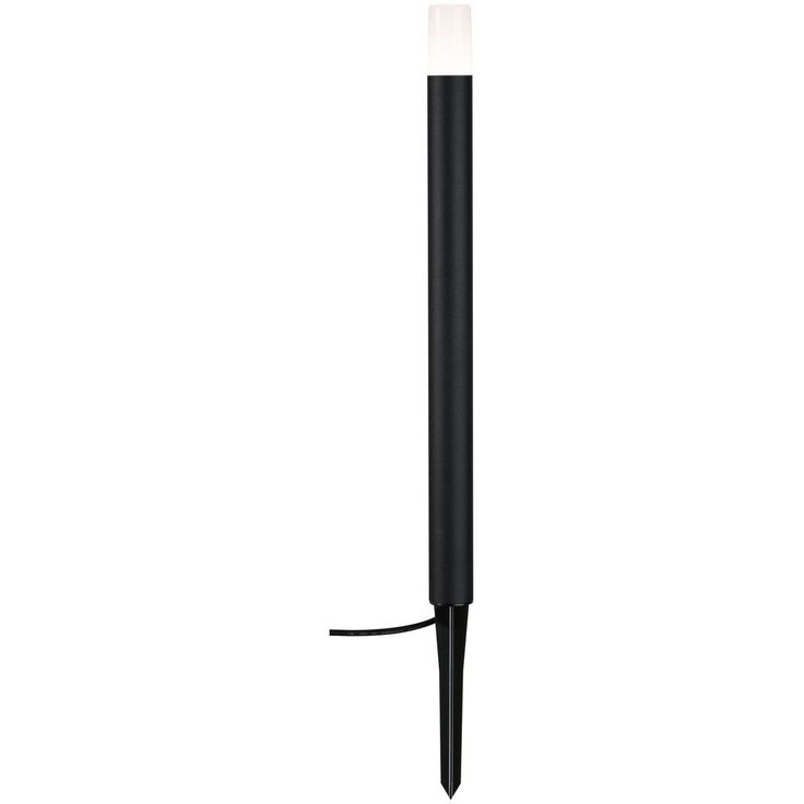 LED-pollarivalaisin Paulmann Plug & Shine Flarea, IP65, 3000K, musta, eri kokoja