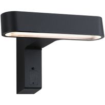LED-ulkoseinävalaisin liiketunnistimella Paulmann Ito Horizontal, IP44, 3000K, antrasiitti