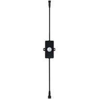 Ohjain liiketunnistimella Paulmann Park + Light, IP44, max.24W, musta