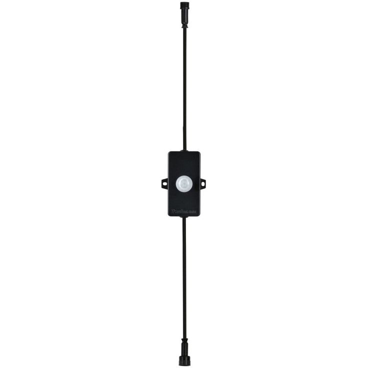 Ohjain liiketunnistimella Paulmann Park + Light, IP44, max.24W, musta