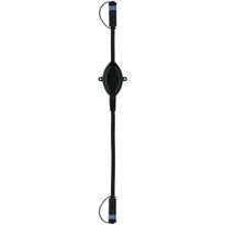 Hämäräkytkin ulkokäyttöön Paulmann Plug &amp; Shine, IP67, musta