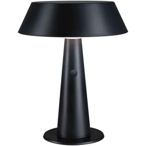 Aurinkokennopöytävalaisin Paulmann Soala 30.6cm 2700K 165lm 2.1W USB antrasiitti