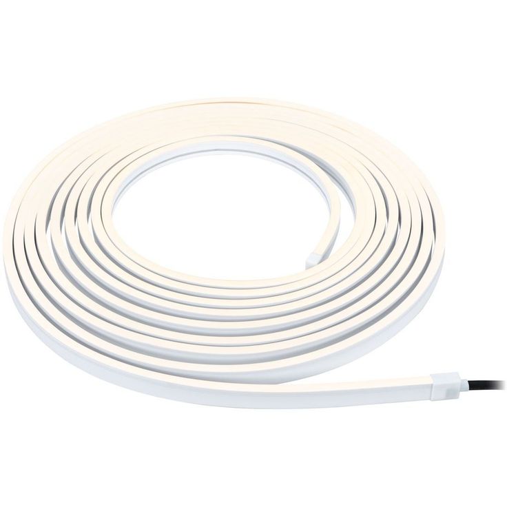 LED-valonauha Paulmann Plug & Shine Smooth, 10m, IP68, 3000K, 46W, valkoinen