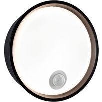 LED-ulkoseinävalaisin liiketunnistimella Paulmann Platomo, IP44, 18cm, 3000K, korroosionkestävä, eri värejä