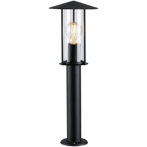 Pollarivalaisin Paulmann Classic, IP44, 50cm, 2200K, E27, musta