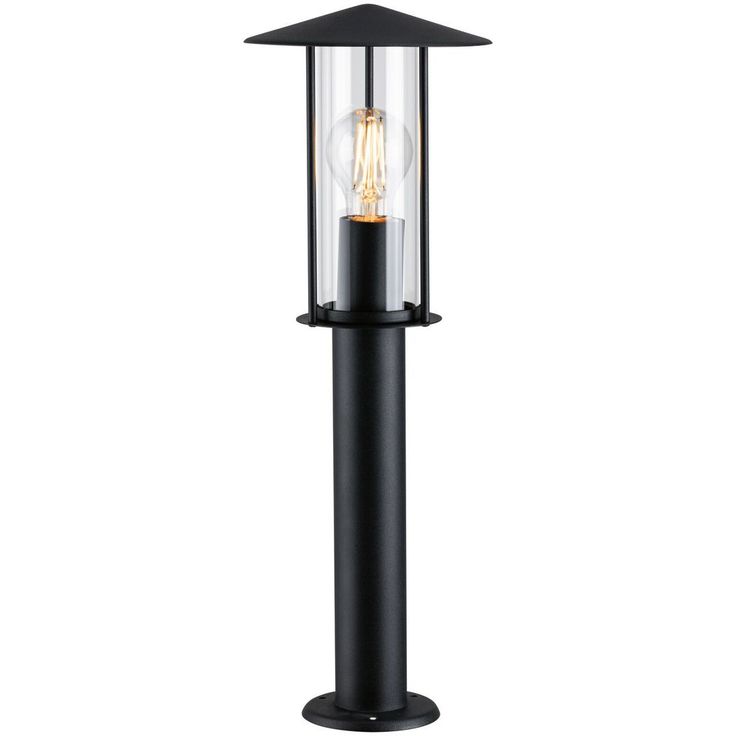 Pollarivalaisin Paulmann Classic, IP44, 50cm, 2200K, E27, musta