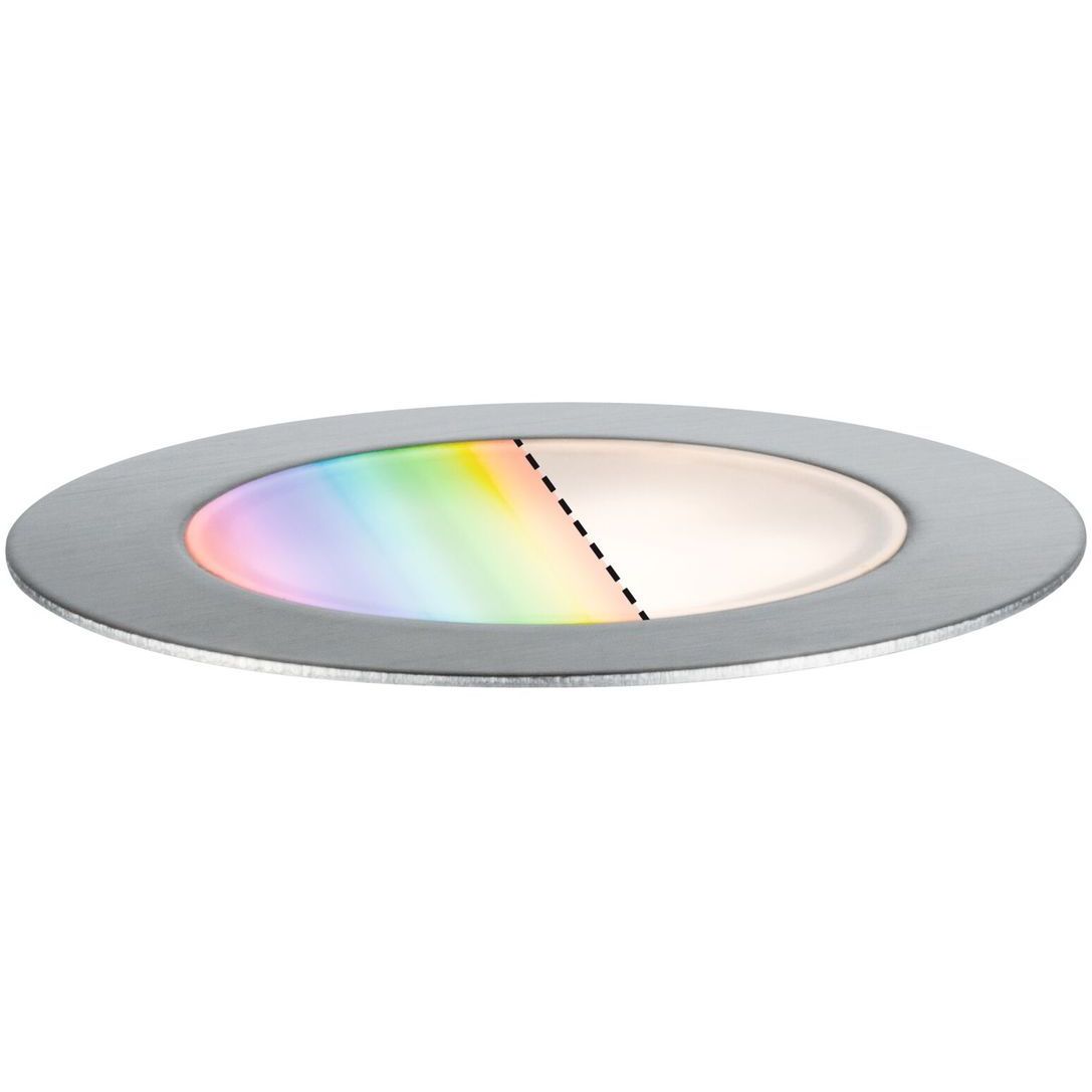 LED-terassivalaisin Paulmann Plug & Shine Floor, Smart Home Zigbee 3.0, IP67, RGBW+, 2W, rst