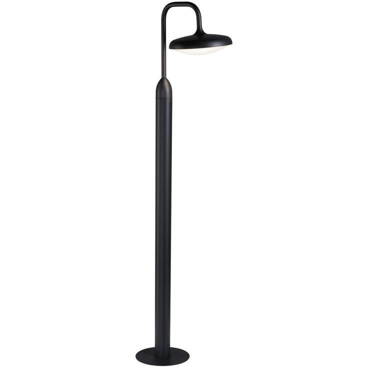 LED-pollarivalaisin Paulmann Nostro, IP44, 113.5cm, 3000K, korroosionkestävä, antrasiitti