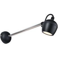 LED-ulkoseinävalaisin Paulmann Kikolo, Smart Home Zigbee 3.0, IP65, 90mm, säädettävä värilämpötila, antrasiitti
