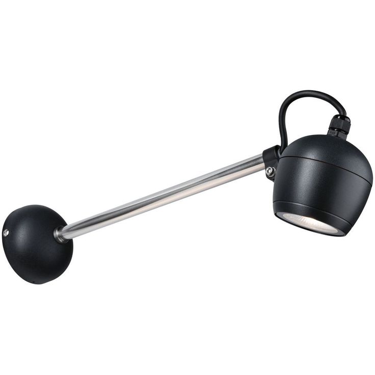 Ulkoseinävalaisin Paulmann Kikolo, IP65, 90mm, 3000K, antrasiitti