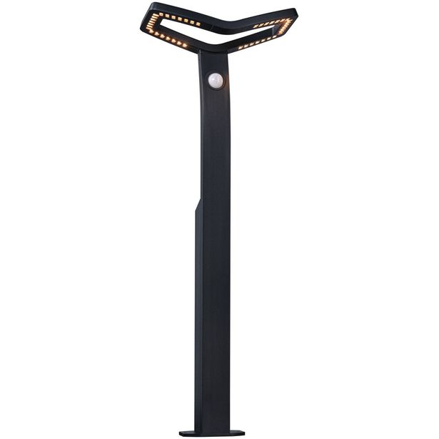 LED-pollarivalaisin Paulmann Alara Smart Home Zigbee 3.0 665mm hämäräohjattu liiketunnistin IR 3000 - 2200K 10W 450lm antrasiitti