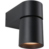 LED-ulkoseinävalaisin Paulmann Kimu, IP44, 80mm, 2200K, antrasiitti