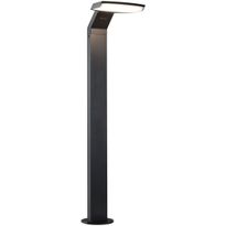 LED-pollarivalaisin liiketunnistimella Paulmann Zenera, 67cm, IP44, 3000K, korroosionkestävä, antrasiitti