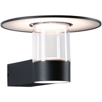 LED-ulkoseinävalaisin liiketunnistimella Paulmann Sienna, IP44, 3000K, korroosionkestävä, antrasiitti