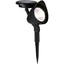 Aurinkokennopuutarhaspotti Paulmann Solar LED Solena IP44 3000K 2lm musta