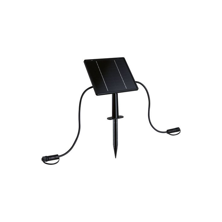 Aurinkokenno puutarhavaloille Paulmann Plug & Shine, IP44, 24V, max. 21W, antrasiitti