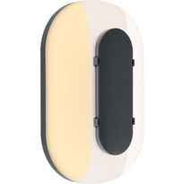 Ulkoseinävalaisin Paulmann Elunor IP65, 122x212mm, 2200 - 4000K, 18.5W, 1460lm, antrasiitti/valkoinen