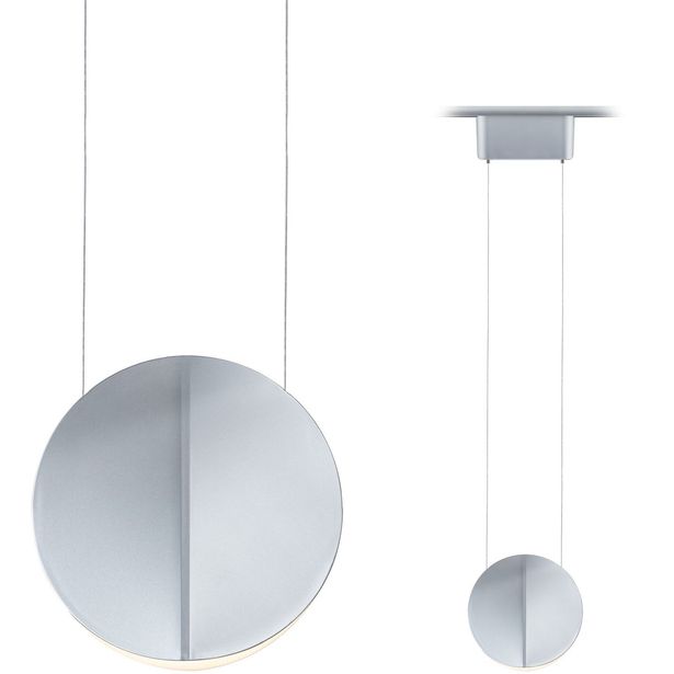 LED-riippuvalaisin Paulmann URail Alejandro 800lm 10W 3000K 3-Step-Dim himmennettävä mattakromi