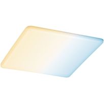 Upotettava LED-paneeli Paulmann Veluna, Smart Home Zigbee 3.0, IP44, 21.5x21.5cm, 17W, säädettävä värilämpötila, himmennettävä