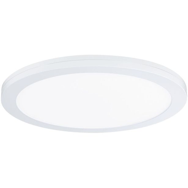 Upotettava LED-paneeli liiketunnistimella Paulmann 2in1 Cover-it, Ø33cm, 22W, 4000K, mattavalkoinen