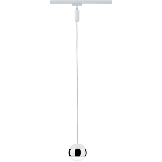 LED-riippuvalaisin kiskoon Paulmann Urail Capsule II, 2700K, himmennettävä, valkoinen
