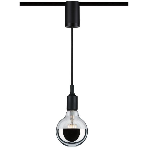 Sovitin riippuvalaisimelle Paulmann Urail, max.50W, mattamusta