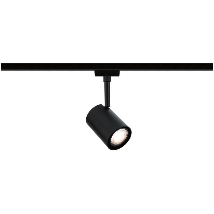 Kiskospotti Paulmann URail Luxe GU10 max. 10W himmennettävä mattamusta
