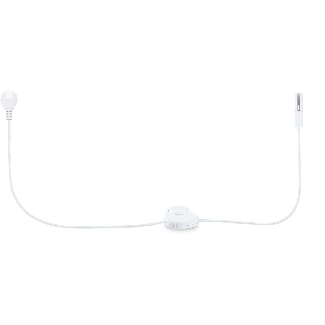 Virtakaapeli Paulmann URail, kytkimellä, 2m max. 1000W valkoinen