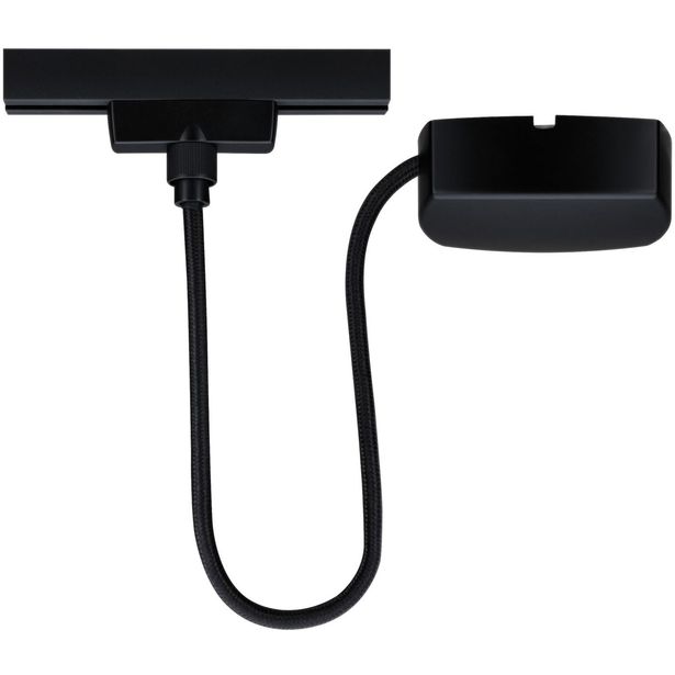 Virtakaapeli Paulmann URail Zigbee 3.0, 1m, max. 100W, mattamusta
