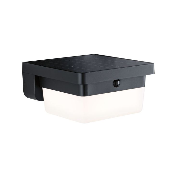 Ulkoseinävalaisin Paulmann Elunor IP65, 122x212mm, 2200 - 4000K, 18.5W, 1460lm, antrasiitti/valkoinen