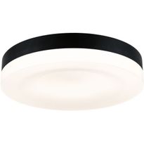 LED-kattovalaisin Paulmann Amalie, 2700K, himmennettävä, mattamusta