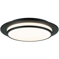 LED-kattovalaisin Paulmann Egron, 2700K, himmennettävä, mattamusta