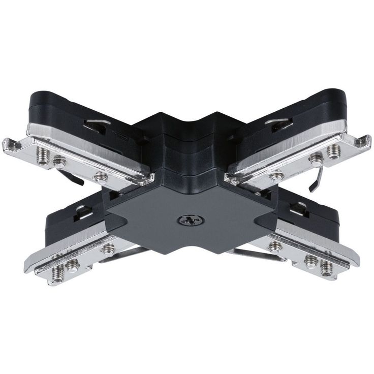 X-liitin Paulmann URail Light&Easy, 104x104mm, mattamusta