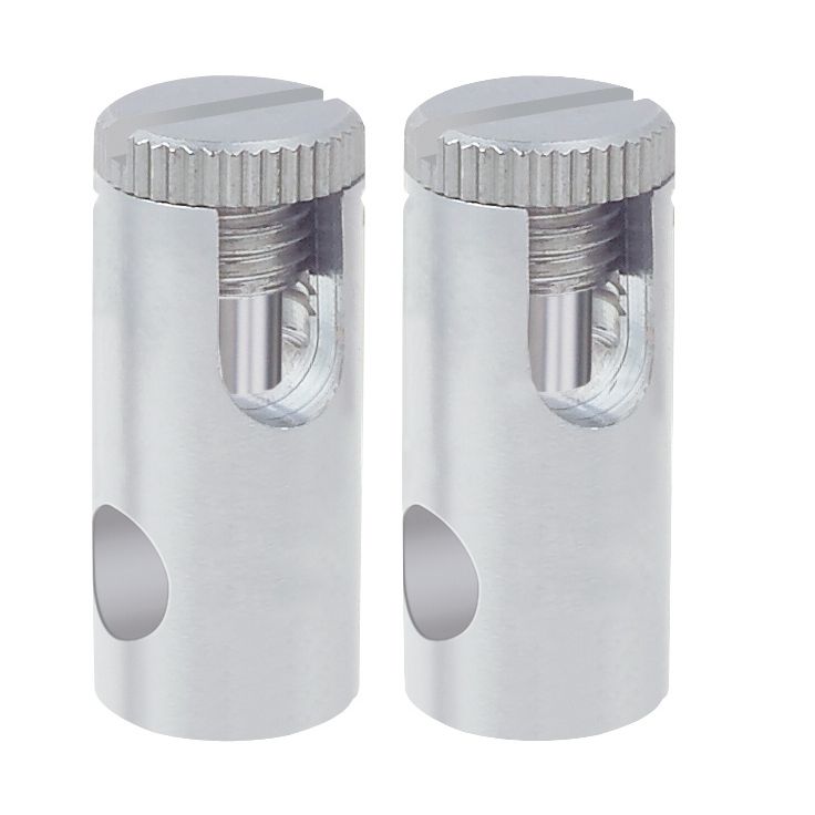Vaijerijärjestelmän virtaliitinpari Paulmann 12V 300W 6 mm² mattakromi