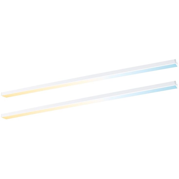LED-työpistevalaisin jatkosarja Paulmann Inline 550x26mm 2700-6500K 6W 500lm liiketunnistin mattavalkoinen, 2kpl/pkt
