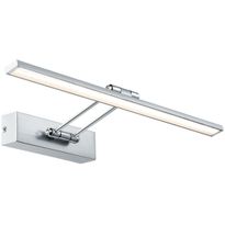 LED-tauluvalaisin Paulmann Galeria, 2700K, 580lm, 8W, harjattu nikkeli/kromi