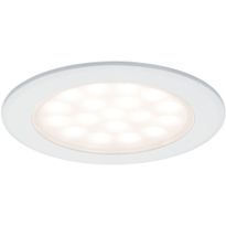 Upotettava LED-kalustevalaisin Paulmann Mirror, 2kpl, Ø65mm, 2.5W, 180lm, 3000K, eri värejä