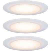 Upotettava LED-valaisin Paulmann Suon Premium, 3kpl, IP44, Ø90mm, 3x5W, 3x450lm, säädettävä värilämpötila, valkoinen