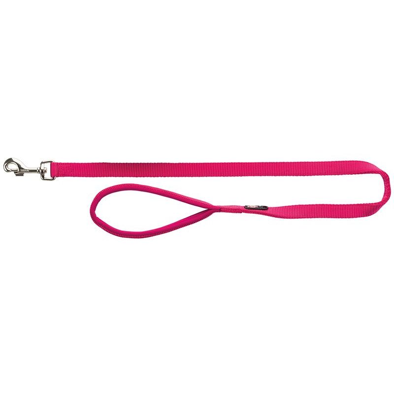 Talutin Trixie Premium 1,20m/15mm, XS-S, fuksia