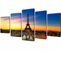 Taulusarja eiffel torni 200 x 100 cm