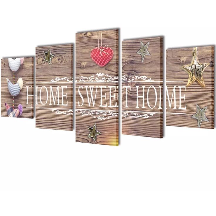 Taulusarja home sweet home 100 x 50 cm_1