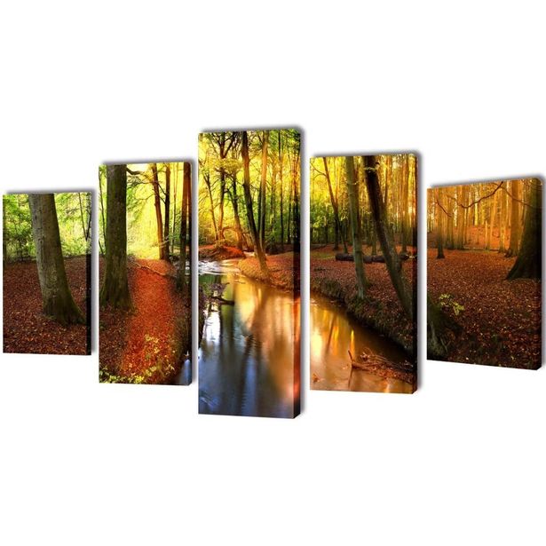 Taulusarja metsä 100 x 50 cm_1