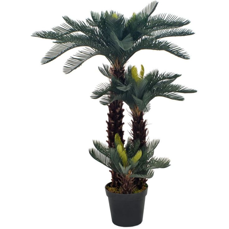 Tekokasvi japaninkäpypalmu ruukulla vihreä 125 cm_1