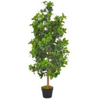 Tekokasvi laakeripuu ruukulla vihreä 120cm